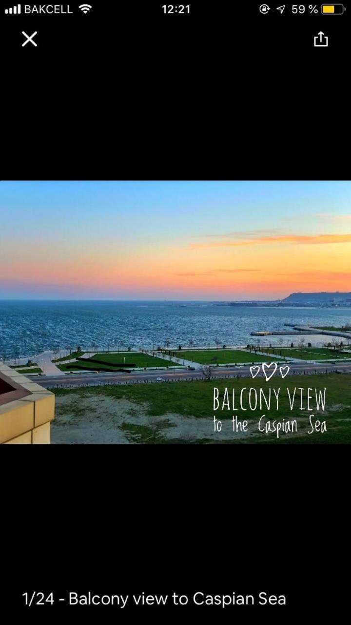 Sea View Couple Apartmant At Boulvard,Near Nizami Street Baku Eksteriør bilde